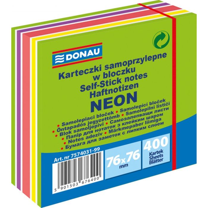 Kostka\u0020samoprzylepna\u0020DONAU\u002076x76\u0020mm\u0020zielona\u0020mix\u0020neon\u0020pastel\u0020400\u0020kartek\u0020\u002D\u0020zdj\u0119cie\u00201