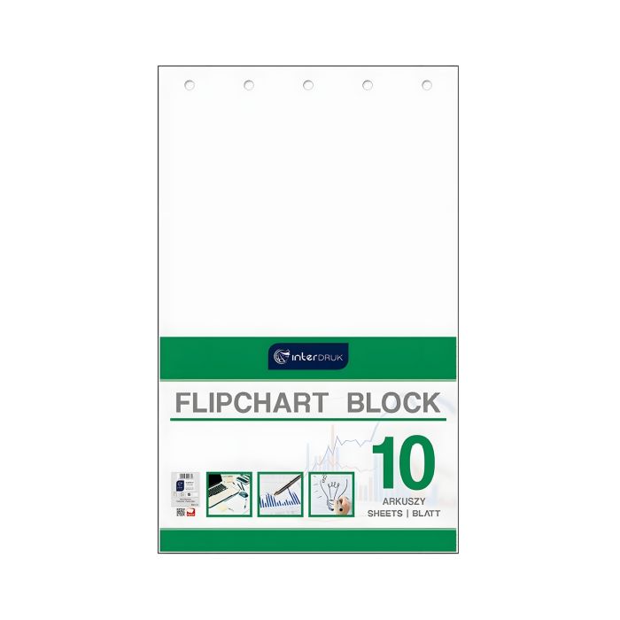 Blok\u0020do\u0020flipchart\u00F3w\u0020Interdruk\u002010\u0020arkuszy,\u0020g\u0142adki,\u0020640X1000mm\u0020\u002D\u0020zdj\u0119cie\u00201