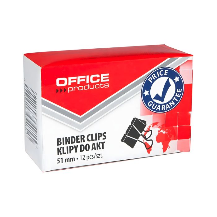 Klip\u0020do\u0020dokument\u00F3w\u0020metalowy\u0020OFFICE\u0020PRODUCTS\u002051mm\u0020czarny\u002012\u0020sztuk\u0020w\u0020opakowaniu\u0020\u002D\u0020zdj\u0119cie\u00201