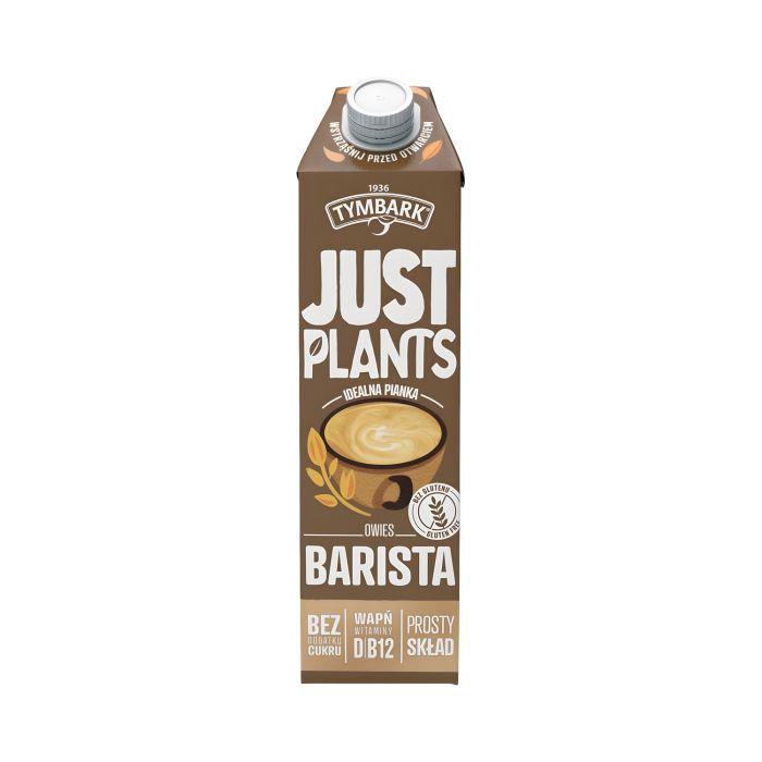 Nap\u00F3j\u0020ro\u015Blinny\u0020owsiany\u0020barista\u0020TYMBARK\u0020Just\u0020Plants\u00201\u0020litr\u0020do\u0020gastronomii\u0020i\u0020biur\u0020\u002D\u0020zdj\u0119cie\u00201