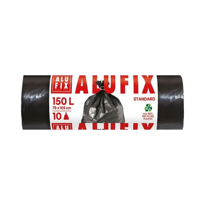 Worki\u0020na\u0020\u015Bmieci\u0020ALUFIX\u0020LDPE\u0020czarne\u0020150l\u002078x105\u0020cm\u002010\u0020sztuk\u0020\u002D\u0020zdj\u0119cie\u00201