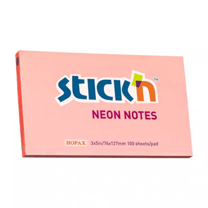 Notes\u0020samoprzylepny\u0020127x76mm\u0020r\u00F3\u017Cowy\u0020neon\u0020\u002D\u0020zdj\u0119cie\u00201