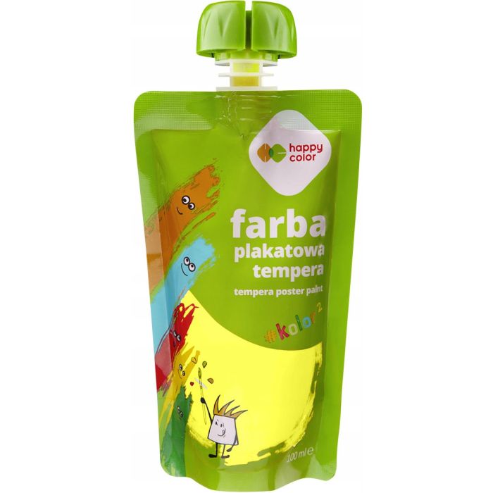Farba\u0020Plakatowa\u0020TEMPERA\u0020\u017B\u00F3\u0142ta\u0020100ml\u0020Happy\u0020Color\u0020\u002D\u0020zdj\u0119cie\u00201