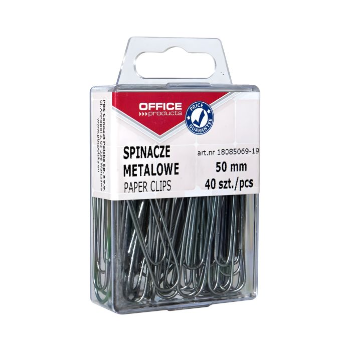 Spinacze\u0020metalowe\u0020OFFICE\u0020PRODUCTS\u0020g\u0142adkie\u0020srebrne\u002050mm\u0020w\u0020pude\u0142ku\u002040\u0020sztuk\u0020\u002D\u0020zdj\u0119cie\u00201