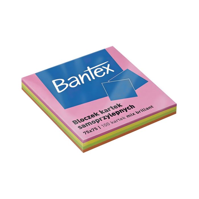 Karteczki\u0020samoprzylepne\u0020Bantex\u002075x75mm,\u0020100\u0020karteczek,\u0020mix\u0020kolor\u00F3w\u0020\u002D\u0020zdj\u0119cie\u00201