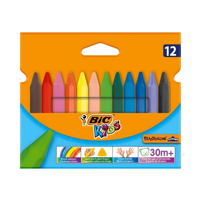 Kredki\u0020woskowe\u0020BIC\u0020Kids\u0020Plastidecor\u002012\u0020kolor\u00F3w\u0020o\u0020d\u0142ugo\u015Bci\u002090\u0020mm\u0020\u002D\u0020zdj\u0119cie\u00201