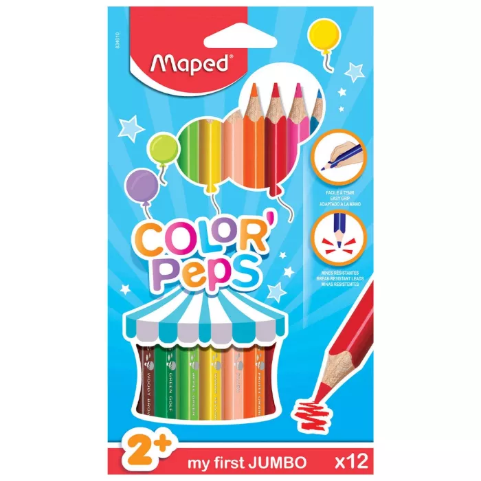 Kredki\u0020Jumbo\u0020Colorpeps\u0020Early\u0020Age\u0020tr\u00F3jk\u0105tne\u002012\u0020sztuk\u0020\u002D\u0020zdj\u0119cie\u00201