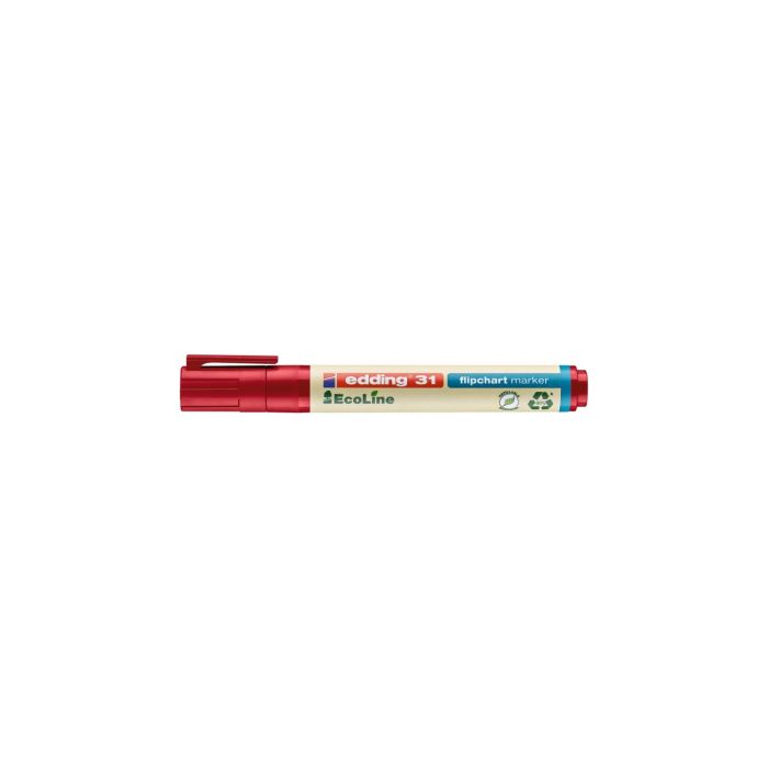 Marker\u0020do\u0020flipchart\u00F3w\u0020Edding\u0020Ecoline\u0020e\u002D31,\u0020ko\u0144c\u00F3wka\u00201,5\u002D3\u0020mm,\u0020czerwony\u0020\u002D\u0020zdj\u0119cie\u00201