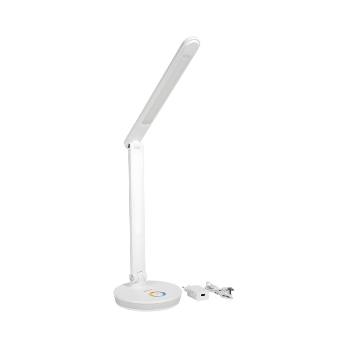 Lampka\u0020biurkowa\u0020Platinet\u0020bia\u0142a\u0020LED\u002012W\u0020z\u0020portem\u0020\u0142adowania\u0020USB\u0020RGB\u0020\u002D\u0020zdj\u0119cie\u00201
