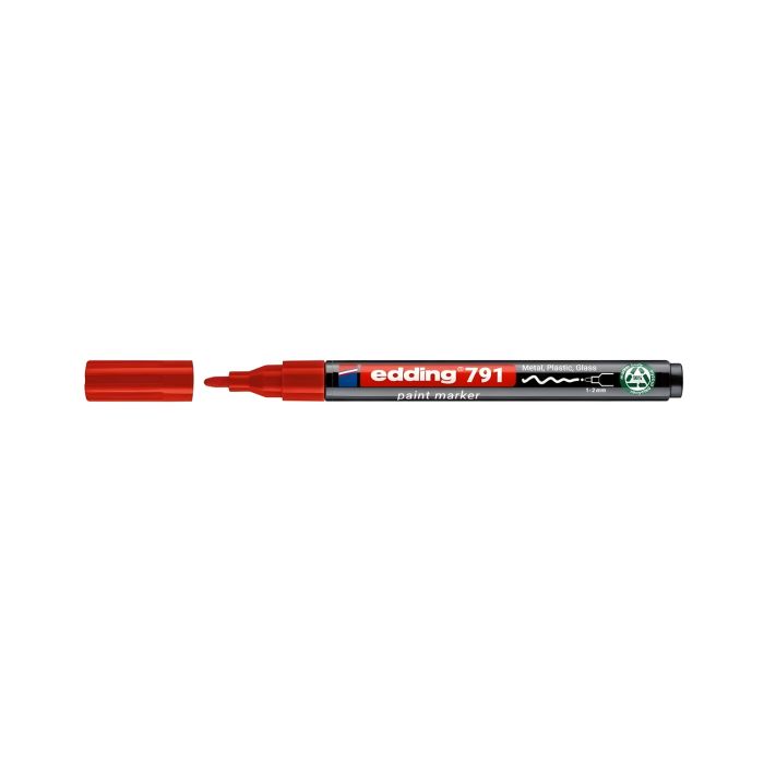Marker\u0020olejowy\u0020Edding\u0020E\u002D791\u0020do\u0020plastiku\u0020i\u0020folii\u0020PCR\u0020czerwony\u0020\u002D\u0020zdj\u0119cie\u00201