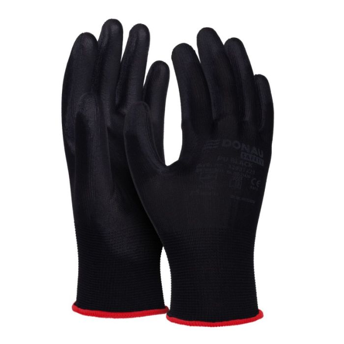 R\u0119kawice\u0020ochronne\u0020DONAU\u0020SAFETY\u0020PU\u0020Black\u0020kat.\u0020II\u0020rozmiar\u00206\u0020czarne\u0020\u002D\u0020zdj\u0119cie\u00201