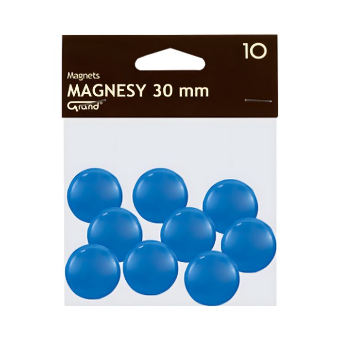 Magnes\u002030mm\u0020GRAND,\u0020niebieski,\u002010\u0020szt\u0020\u002D\u0020zdj\u0119cie\u00201