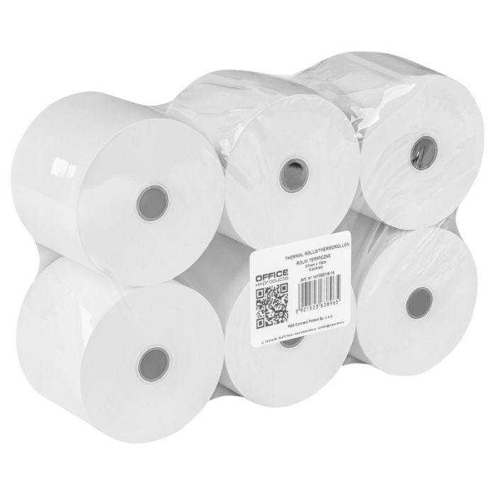 Rolki\u0020termiczne\u0020OFFICE\u0020PRODUCTS,\u002057mm\u0020x\u0020100m,\u0020gr.\u002048\u0020\u002B\u002F\u002D\u00206,\u00206\u0020szt.,\u0020bia\u0142e\u0020\u002D\u0020zdj\u0119cie\u00201