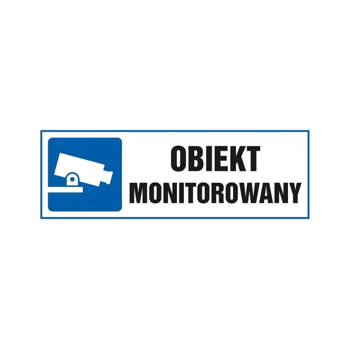 Znak\u0020obiekt\u0020monitorowany\u0020na\u0020p\u0142ycie\u0020PCV\u00201mm\u0020format\u0020105x297\u0020mm\u0020nie\u015Bwiec\u0105cy\u0020\u002D\u0020zdj\u0119cie\u00201