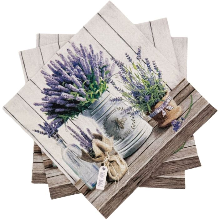 Serwetki\u0020Papierowe\u0020Paw\u0020Lavender\u0020in\u0020Bucket\u002033x33cm\u002020\u0020sztuk\u0020\u002D\u0020zdj\u0119cie\u00201