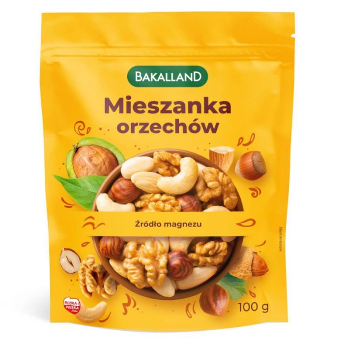 Mieszanka\u0020orzech\u00F3w\u0020Bakalland\u0020naturalna\u0020przek\u0105ska\u0020100\u0020g\u0020\u002D\u0020zdj\u0119cie\u00201