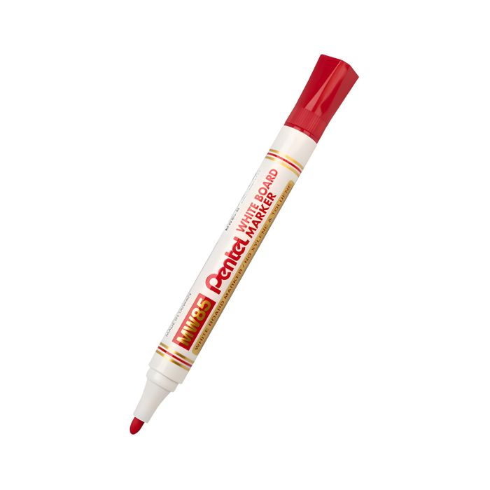 Marker\u0020do\u0020tablic\u0020sucho\u015Bcieralnych\u0020Pentel\u0020MW85,\u0020czerwony\u0020\u002D\u0020zdj\u0119cie\u00201