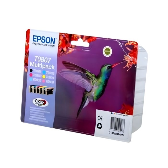 Oryginalny\u0020Zestaw\u0020Tusz\u00F3w\u0020Epson\u0020Claria\u0020T0807\u00206\u002Dpak\u0020\u002D\u0020zdj\u0119cie\u00201