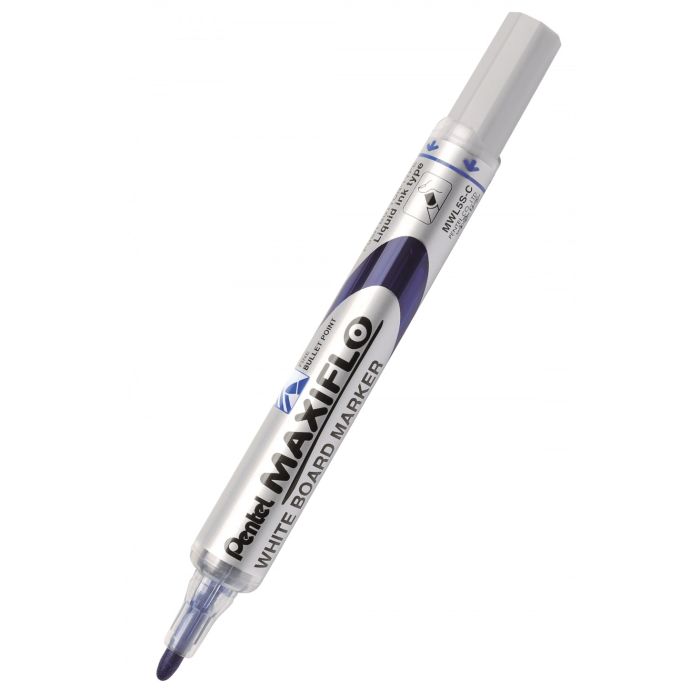 Marker\u0020do\u0020tablic,\u0020pisak\u0020sucho\u015Bcierany\u0020Pentel\u0020MWL5S,\u0020niebieski\u0020\u002D\u0020zdj\u0119cie\u00201
