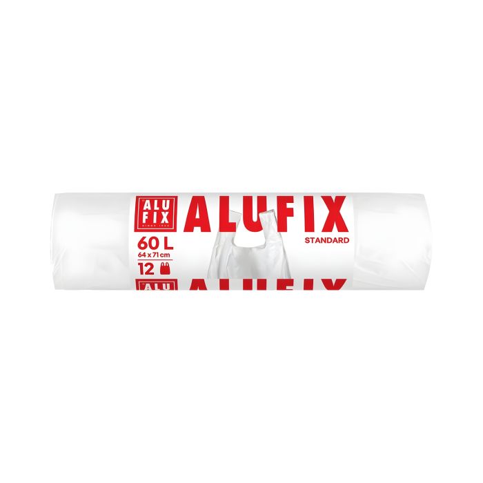 Worki\u0020na\u0020\u015Bmieci\u0020z\u0020uszami\u0020ALUFIX\u0020HDPE\u0020bia\u0142e\u002060l\u002064x71cm\u002012\u0020sztuk\u0020\u002D\u0020zdj\u0119cie\u00201
