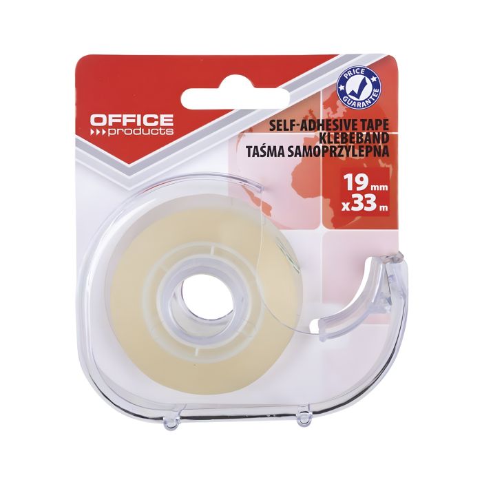 Ta\u015Bma\u0020biurowa\u0020OFFICE\u0020PRODUCTS\u0020szeroko\u015B\u0107\u002019mm\u0020d\u0142ugo\u015B\u0107\u002033m\u0020z\u0020dyspenserem\u0020transparentna\u0020\u002D\u0020zdj\u0119cie\u00201