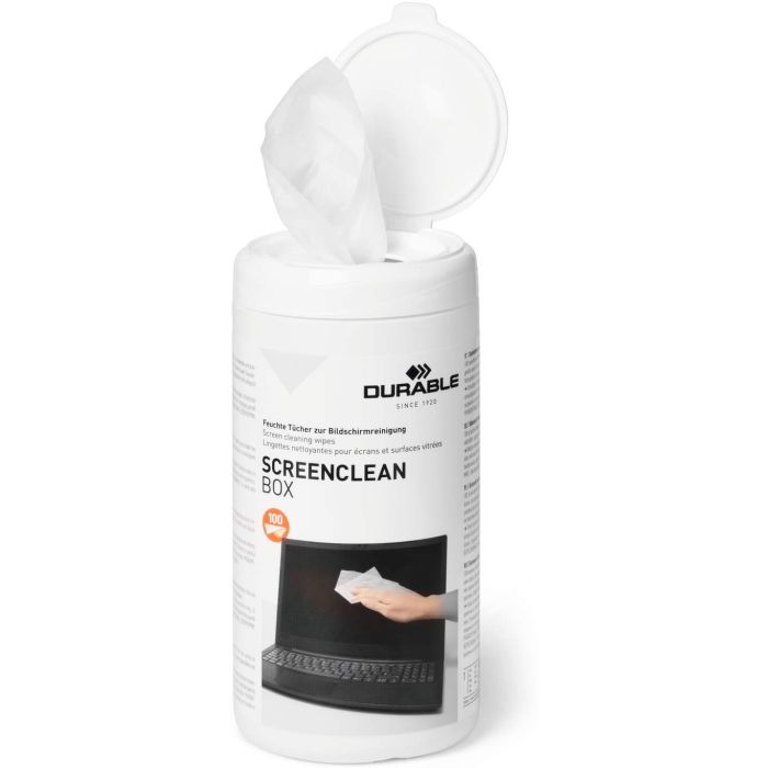 \u015Aciereczki\u0020Nawil\u017Cane\u0020do\u0020Czyszczenia\u0020Ekran\u00F3w\u0020Durable\u0020Screenclean\u0020100\u0020sztuk\u0020\u002D\u0020zdj\u0119cie\u00201