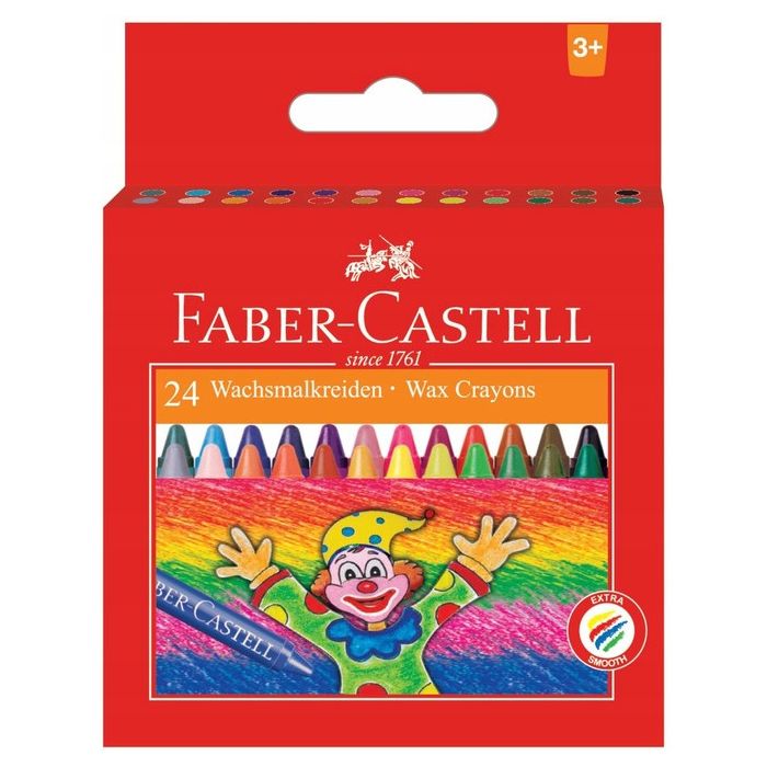 Kredki\u0020Woskowe\u0020Faber\u002DCastell\u0020Klown\u002024\u0020Kolory\u0020Opakowanie\u0020Kartonowe\u0020\u002D\u0020zdj\u0119cie\u00201