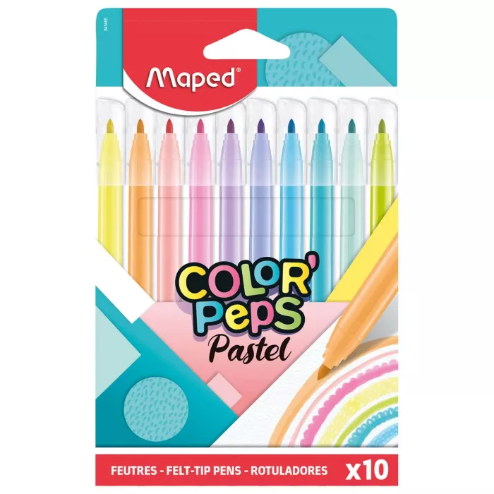 Flamastry\u0020Colorpeps\u0020Pastel\u002010\u0020sztuk\u0020\u002D\u0020zdj\u0119cie\u00201