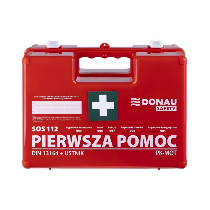 Apteczka\u0020DONAU\u0020SAFETY\u0020plastikowa\u0020K\u002D10\u0020\u002BA\u0020pomara\u0144czowa\u0020z\u0020wyposa\u017Ceniem\u0020DIN\u002013164\u0020\u002D\u0020zdj\u0119cie\u00201