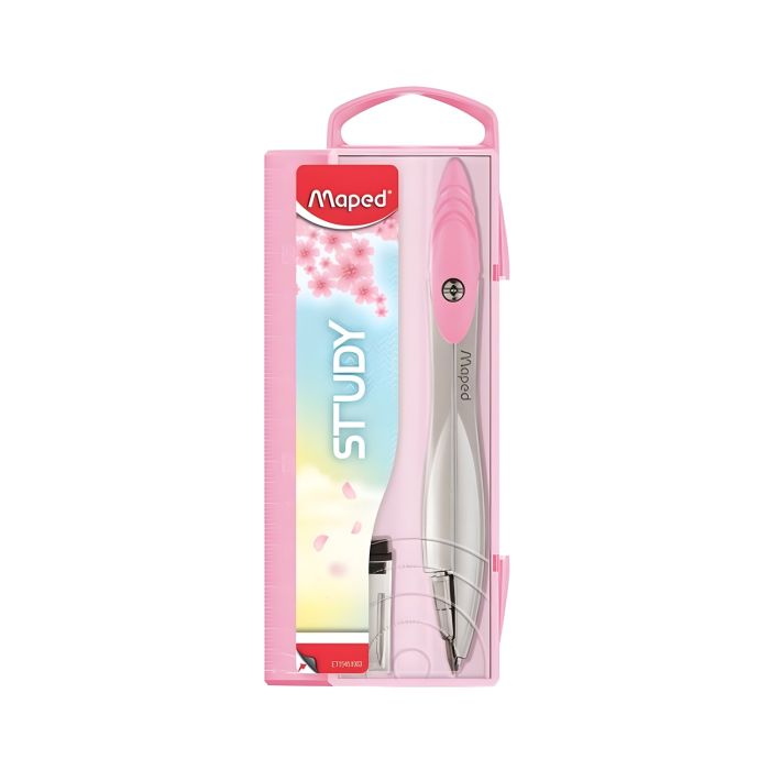 Cyrkiel\u0020szkolny\u0020Maped\u0020Study\u0020Collector\u0020z\u0020wk\u0142adem\u0020grafitowym\u0020pastel\u0020\u002D\u0020zdj\u0119cie\u00201