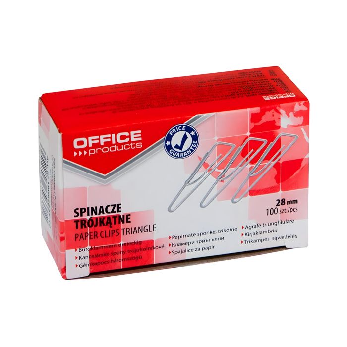 Spinacze\u0020tr\u00F3jk\u0105tne\u0020OFFICE\u0020PRODUCTS\u002028mm\u0020srebrne\u0020100\u0020sztuk\u0020do\u0020dokument\u00F3w\u0020biurowych\u0020\u002D\u0020zdj\u0119cie\u00201