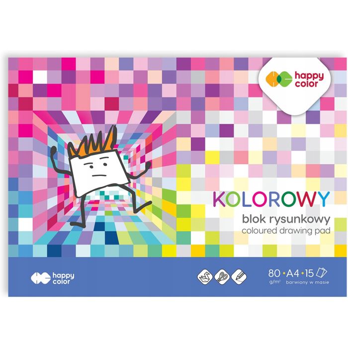 Blok\u0020rysunkowy\u0020kolorowy\u0020A4\u002015\u0020arkuszy\u002080g\u0020Happy\u0020Color\u0020\u002D\u0020zdj\u0119cie\u00201
