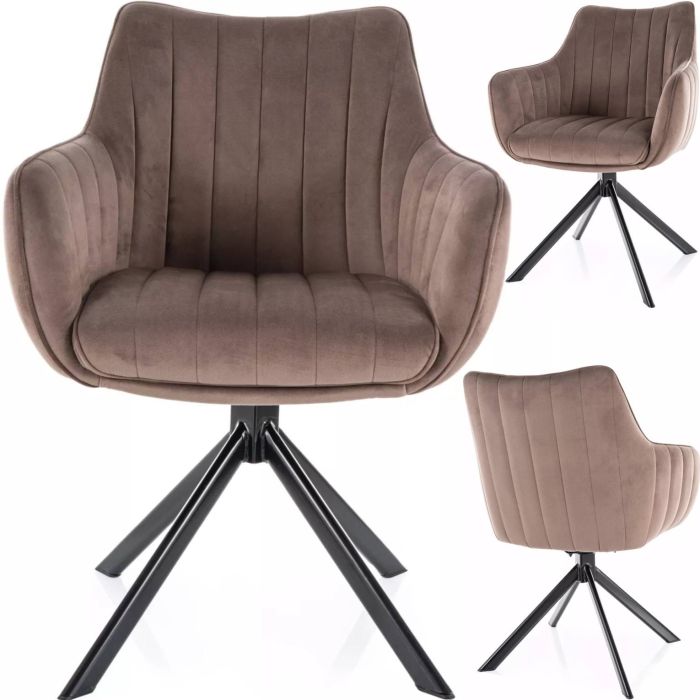 Krzes\u0142o\u0020obrotowe\u0020velvet\u0020cappuccino\u0020auto\u002Dreturn\u0020Azalia\u0020Signal\u0020\u002D\u0020zdj\u0119cie\u00201