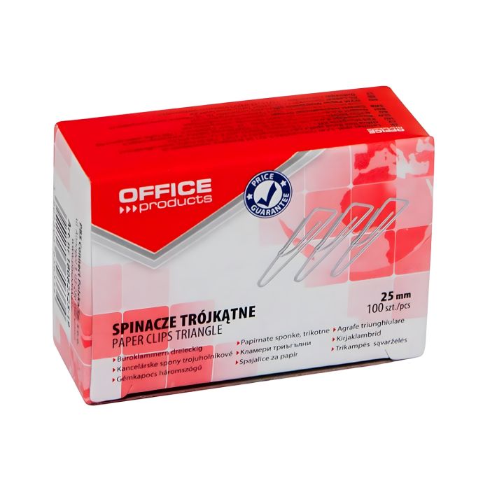 Spinacze\u0020tr\u00F3jk\u0105tne\u0020OFFICE\u0020PRODUCTS\u002025mm\u0020srebrne\u0020100\u0020sztuk\u0020do\u0020dokument\u00F3w\u0020biurowych\u0020\u002D\u0020zdj\u0119cie\u00201