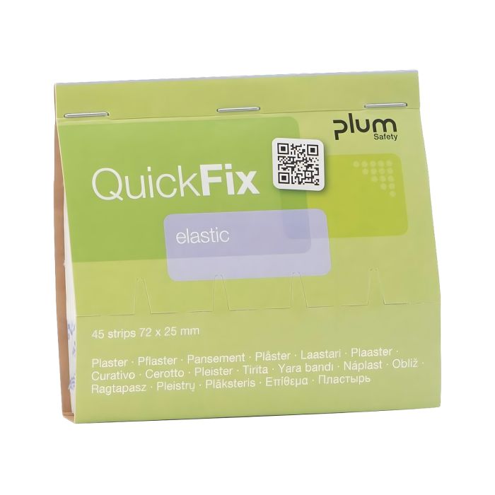 Plastry\u0020elastyczne\u0020z\u0020opatrunkiem\u0020QuickFix\u0020Plum\u0020do\u0020dozownika,\u0020be\u017Cowe,\u002045\u0020szt.\u0020\u002D\u0020zdj\u0119cie\u00201
