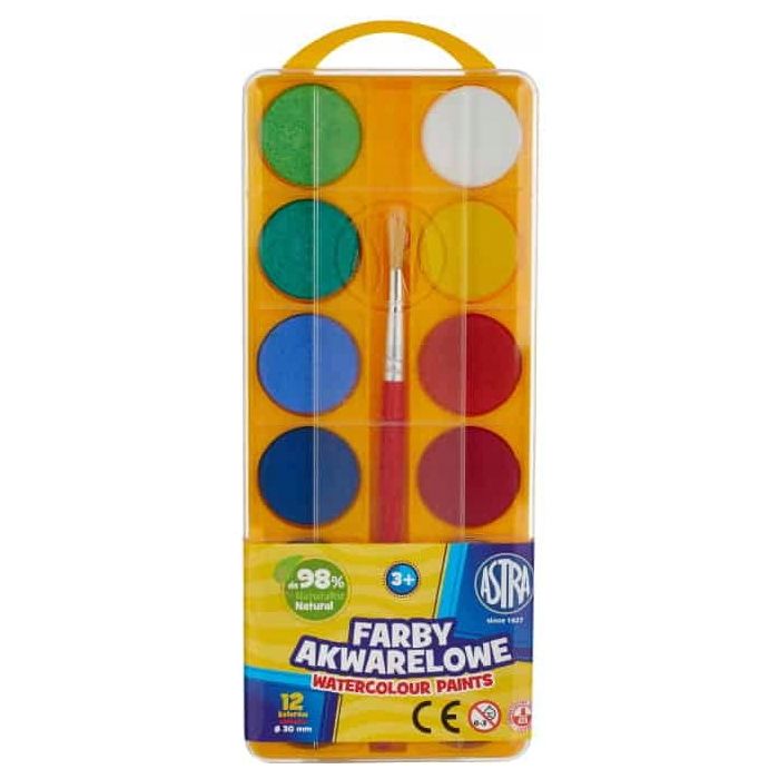 Farby\u0020akwarelowe\u0020szkolne\u0020Astra\u0020zestaw\u002012\u0020kolor\u00F3w\u0020z\u0020p\u0119dzelkiem\u0020\u002D\u0020zdj\u0119cie\u00201