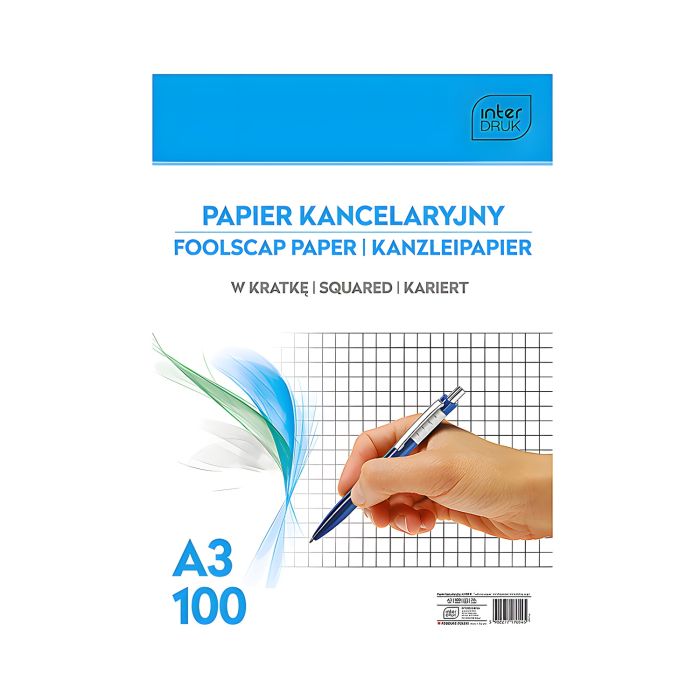 Papier\u0020kancelaryjny\u0020Interdruk\u0020A3,\u0020100\u0020kartek\u0020\u002D\u0020zdj\u0119cie\u00201