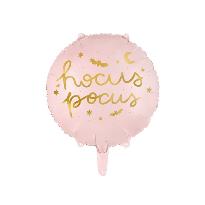 Balon\u0020foliowy\u0020Hocus\u0020Pocus,\u0020r\u00F3\u017Cowy,\u002045\u0020cm\u0020\u002D\u0020zdj\u0119cie\u00201