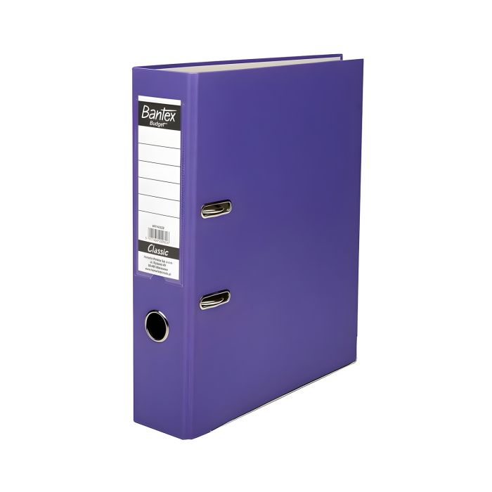 Segregator\u0020Bantex\u0020budget\u0020classic\u00207,5\u0020cm\u0020fioletowy\u0020\u002D\u0020zdj\u0119cie\u00201