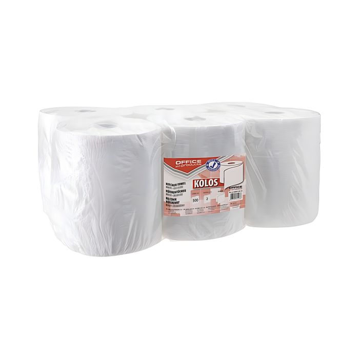 R\u0119czniki\u0020kuchenne\u0020celulozowe\u0020dwuwarstwowe\u0020Kolos\u0020OFFICE\u0020PRODUCTS\u0020500\u0020listk\u00F3w\u00206\u0020rolek\u0020\u002D\u0020zdj\u0119cie\u00201