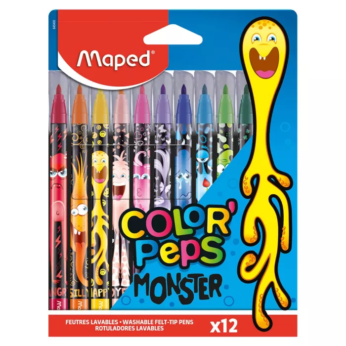 Flamastry\u0020Colorpeps\u0020Monster\u002012\u0020sztuk\u0020\u002D\u0020zdj\u0119cie\u00201