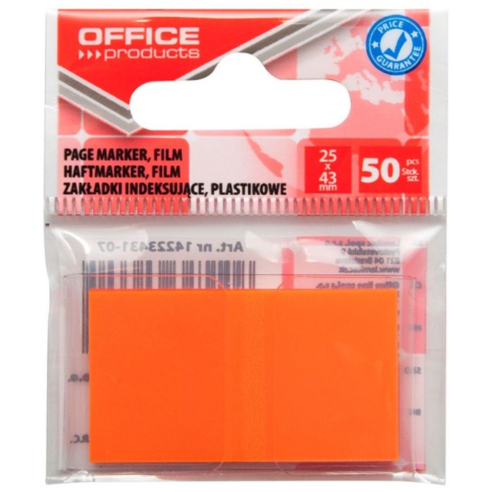 Zak\u0142adki\u0020indeksuj\u0105ce\u0020OFFICE\u0020PRODUCTS,\u0020PP,\u002025x43mm,\u00201x50\u0020kart.,\u0020zawieszka,\u0020pomara\u0144czowe\u0020\u002D\u0020zdj\u0119cie\u00201