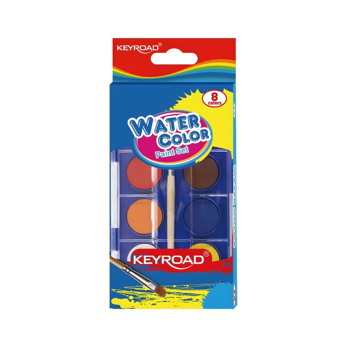 Farby\u0020akwarelowe\u0020KEYROAD\u0020z\u0020p\u0119dzelkiem,\u00208\u0020kolor\u00F3w,\u0020zestaw\u0020z\u0020zawieszk\u0105\u0020\u002D\u0020zdj\u0119cie\u00201