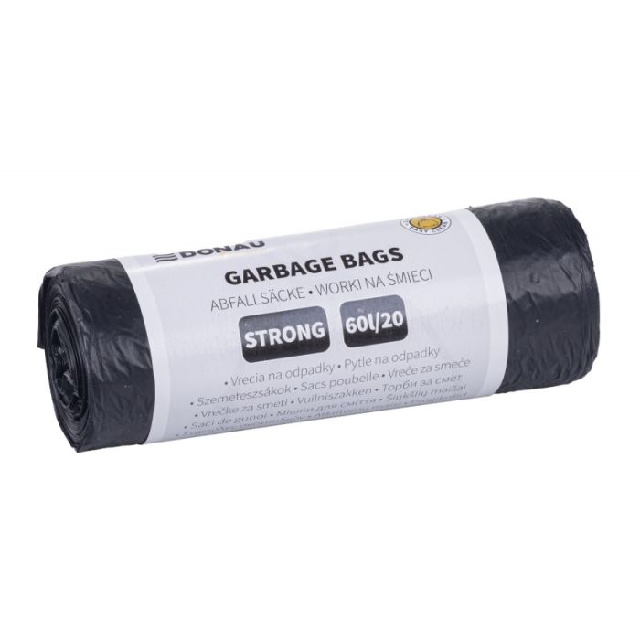 Worki\u0020na\u0020\u015Bmieci\u0020DONAU\u0020HOME,\u0020mocne\u0020\u0028LDPE\u0029,\u002060l,\u002020\u0020szt.,\u0020czarne\u0020\u002D\u0020zdj\u0119cie\u00201