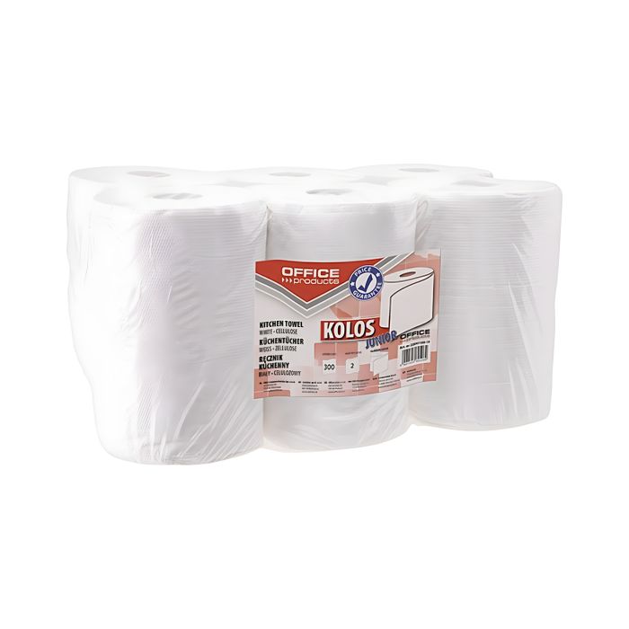 R\u0119czniki\u0020kuchenne\u0020celulozowe\u0020dwuwarstwowe\u0020OFFICE\u0020PRODUCTS\u0020Kolos\u0020Junior\u0020300\u0020listk\u00F3w\u00206\u0020rolek\u0020\u002D\u0020zdj\u0119cie\u00201