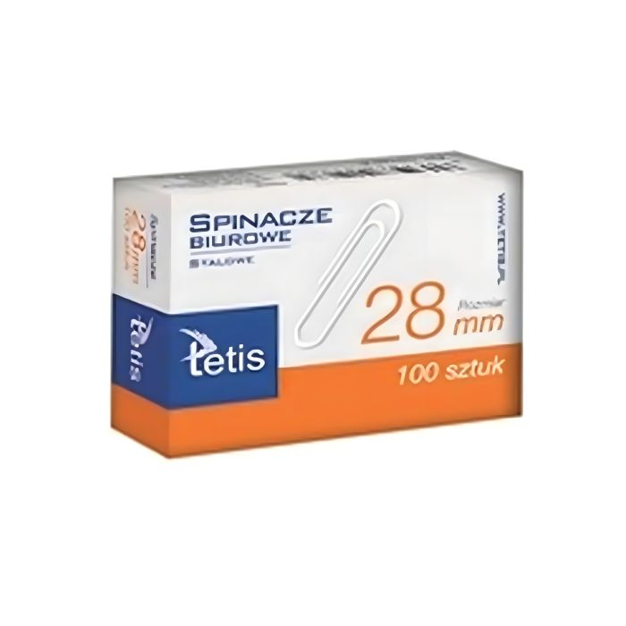 Spinacze\u0020biurowe\u0020Tetis\u002028\u0020mm\u0020\u002D\u0020zdj\u0119cie\u00201