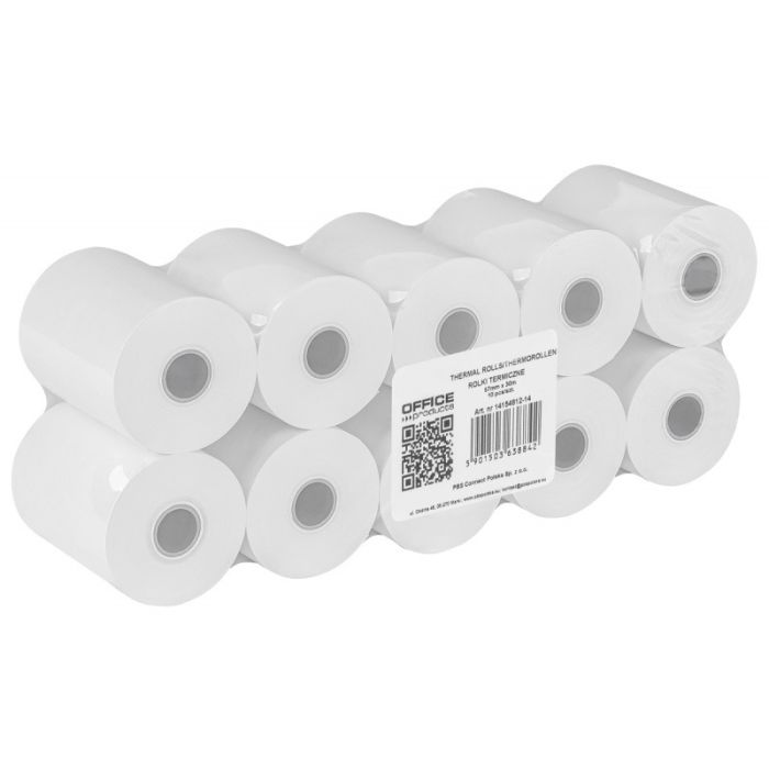 Rolki\u0020termiczne\u0020OFFICE\u0020PRODUCTS,\u002057mm\u0020x\u002030m,\u0020gr.\u002048\u0020\u002B\u002F\u002D\u00206,\u002010\u0020szt.,\u0020bia\u0142e\u0020\u002D\u0020zdj\u0119cie\u00201