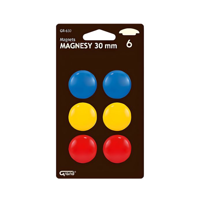 Magnesy\u0020GRAND\u0020CM\u002D30\u002F\u0020GR630\u0020zestaw\u0020kolor\u00F3w,\u00206\u0020sztuk\u0020\u002D\u0020zdj\u0119cie\u00201
