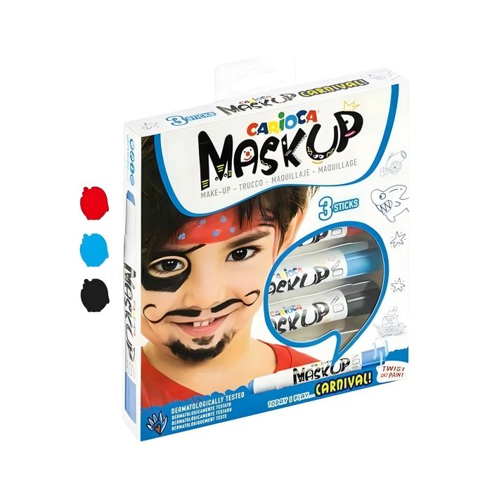 Kredki\u0020do\u0020malowania\u0020twarzy\u0020Carioca\u0020Maskup\u0020Carnival\u0020zestaw\u00203\u0020kolory\u0020\u002D\u0020zdj\u0119cie\u00201
