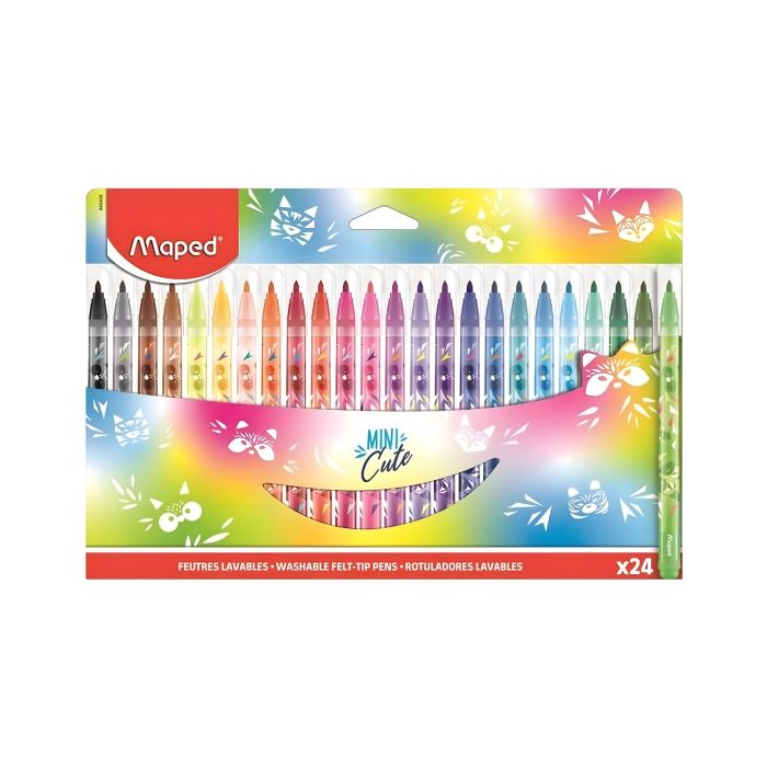 Flamastry\u0020Mini\u0020Cute\u0020kolorowe\u0020pisaki\u0020do\u0020biura\u0020i\u0020notatek\u0020\u002D\u0020zdj\u0119cie\u00201
